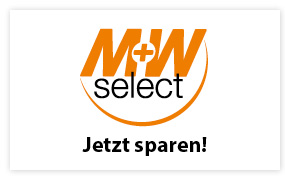 M+W SELECT-Produkte finden und bestellen, hier stimmt das Preis-Leistungs-Verhältnis!